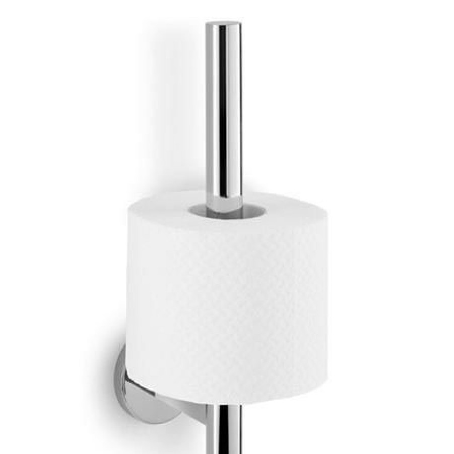 Toilet Roll Holders * | Zack Scala Stainless Steel Spare Toilet Roll Holder 40053