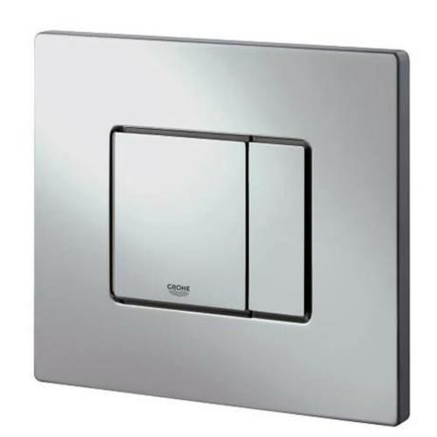 Toilet Cisterns & Parts * | Grohe Skate Cosmopolitan Wc Wall Flush Plate Titanium 38732Br0