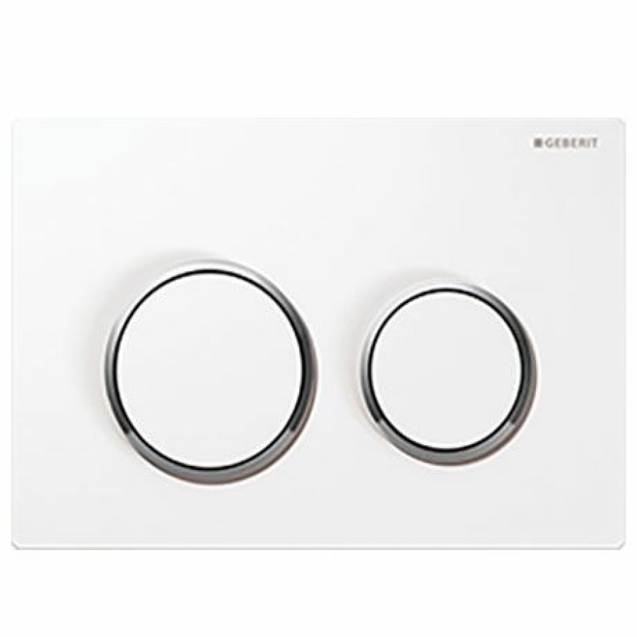 Toilet Cisterns & Parts * | Geberit Sigma 20 White Flush Plate For Up320/Up720 Cistern 115.882.Kj.1