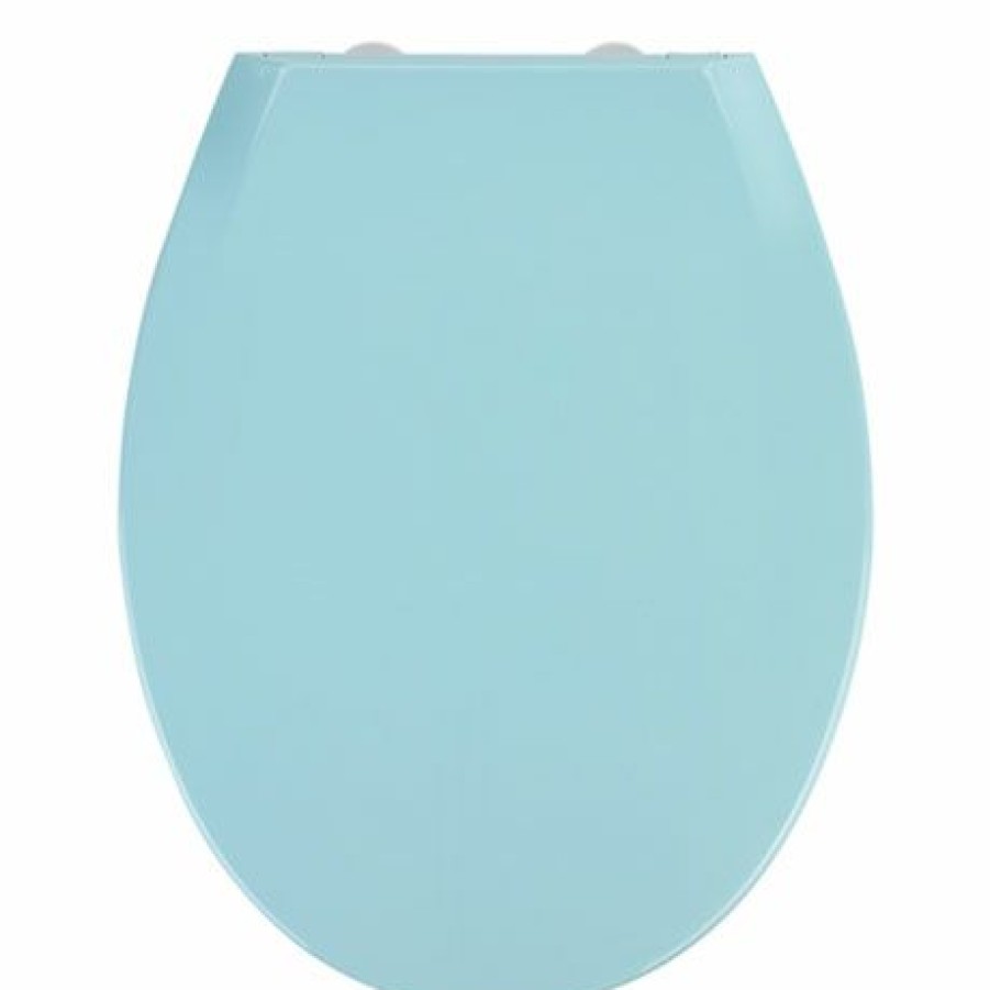 Toilet Cisterns & Parts * | Wenko Kos Soft Close Toilet Seat Blue