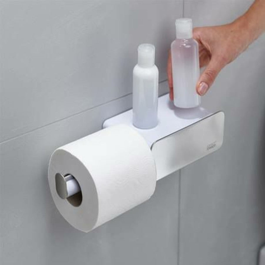 Toilet Roll Holders * | Joseph Joseph Easystore Steel Toilet Roll Holder 70529