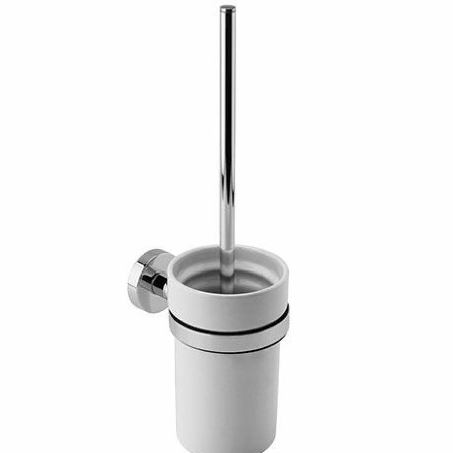 Toilet Cisterns & Parts * | Bosa Wall Mounted Toilet Brush With Holder