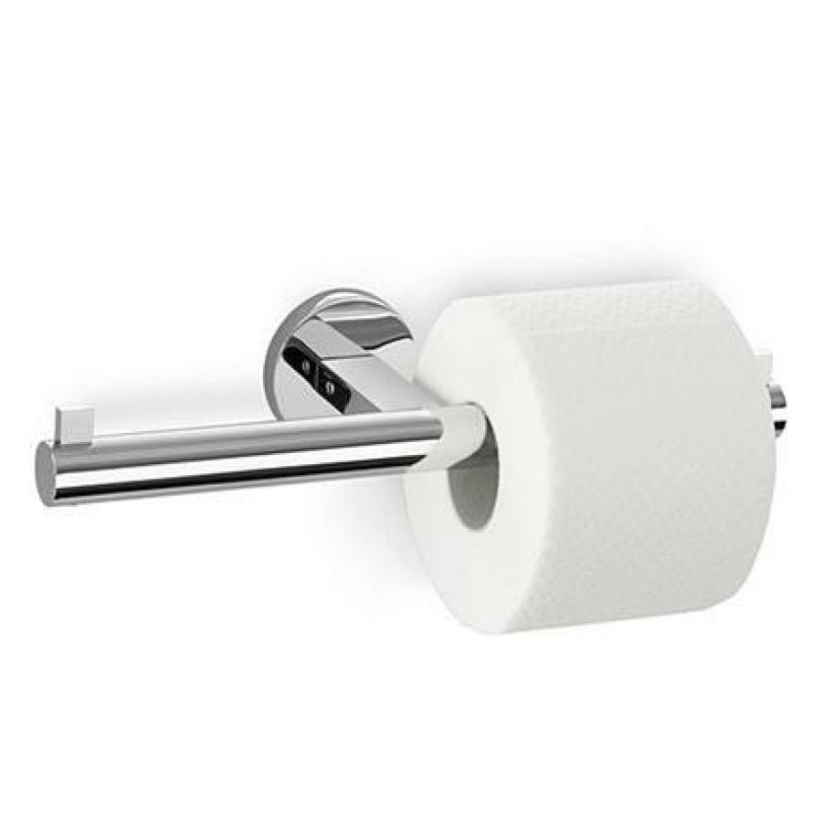 Toilet Roll Holders * | Zack Scala Stainless Steel Double Toilet Roll Holder 40052