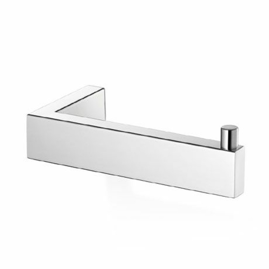 Toilet Roll Holders * | Zack Linea Toilet Roll Holder Polished Finish 40043