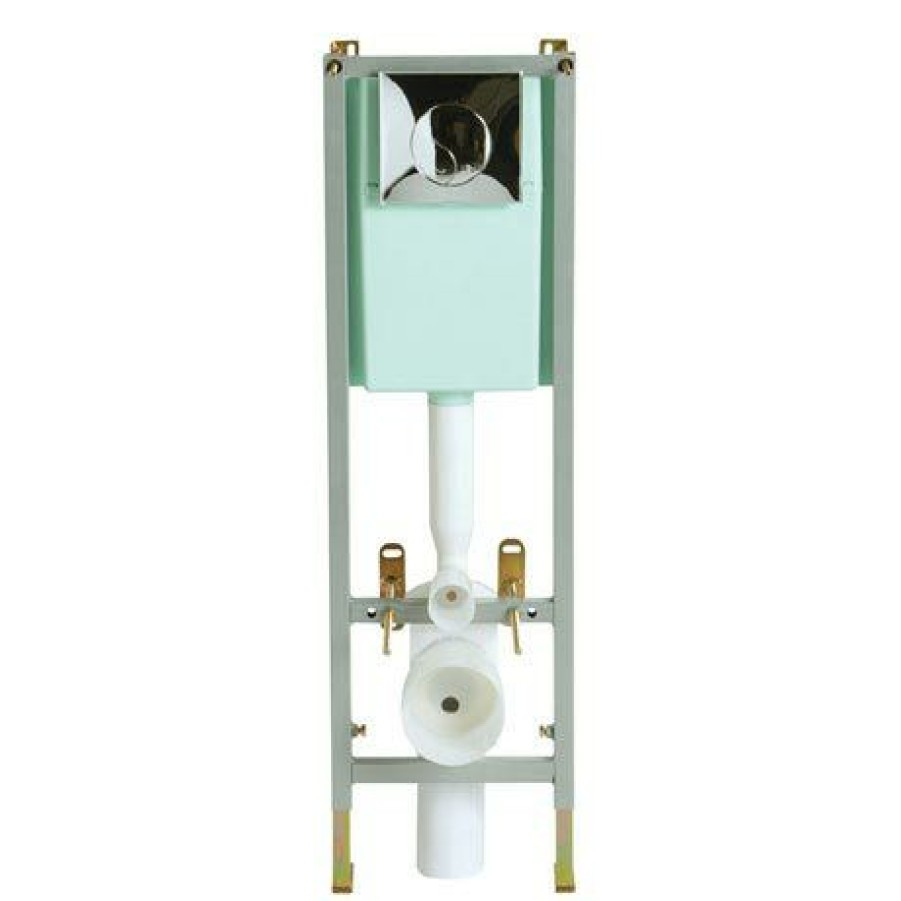 Wall Hung Toilet Frames * | Heritage Front Access Wall Hung Wc Frame & Concealed Cistern Cfc33