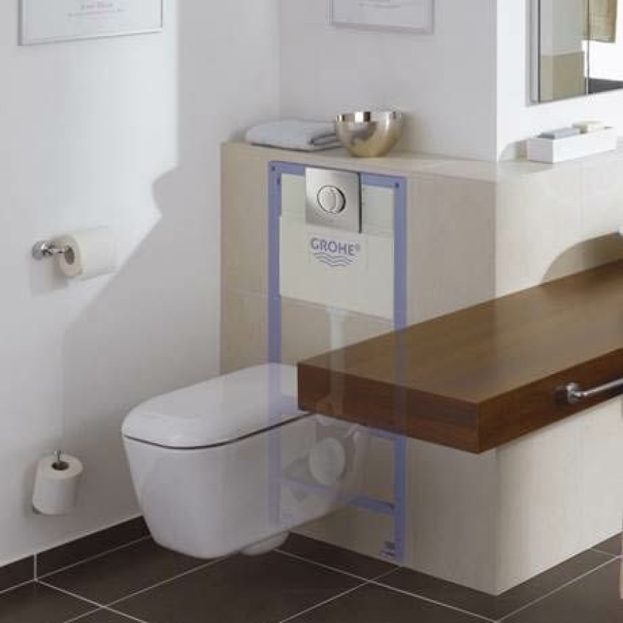 Wall Hung Toilet Frames * | Grohe Rapid Sl 0.98M Support Frame For Wall Hung Wc 38525001